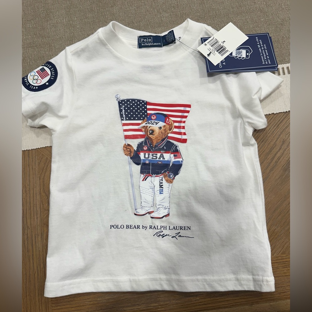 Ralph Lauren Blue Olympic Team Shorts Set